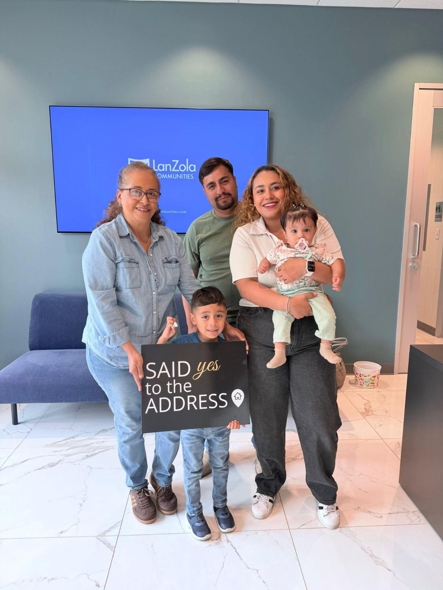 “Three generations, one address — finally ours.”